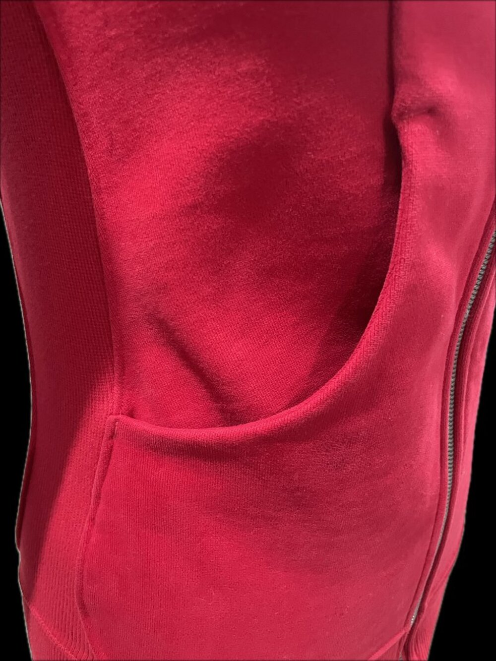Lululemon Scuba Hoodie 20Y Collection Classic Cotton Fleece Dark Red 4 W4BBSS - Picture 8 of 12